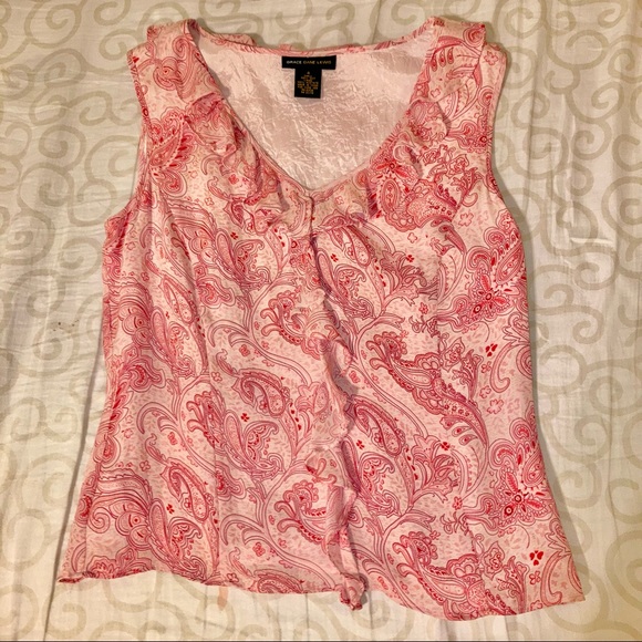 Grace Dane Lewis 100% Silk blouse - Picture 2 of 5